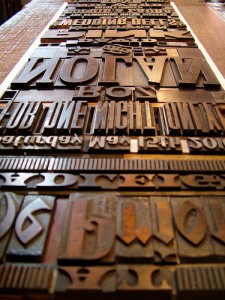 letterpress